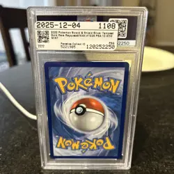 2022 Pokemon Silver Tempest Rayquaza VMAX Gold Secret Rare TG29 PSA 10 Gem Mint - Image 3