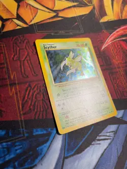 Pokemon Scyther 17/130 Base Set 2 Holo Rare Vintage - Image 2