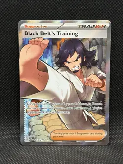 Pokemon TCG BLACK BELT’S TRAINING 255/217 Ascended Heroes Full Art Ultra Rare - Image 1