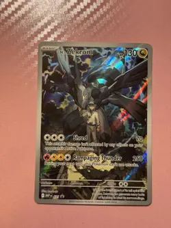 Pokemon N's Zekrom Full Art 031 MEP EN 130 HP Holo English Promo - Image 1