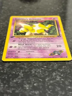 1st Edition Sabrina's Drowzee 95/132 Gym Challenge Regular Common LP Pokemon - Image 3