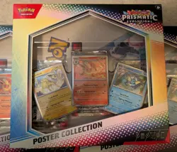 Pokemon TCG Scarlet & Violet Prismatic Evolutions Poster Collection Box - Image 1