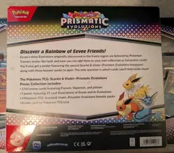 Pokemon TCG Scarlet & Violet Prismatic Evolutions Poster Collection Box - Image 2