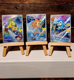 Pokemon 2026 First Partner Illustration Collection Series 1 Promos Set 40-42 - Image 1