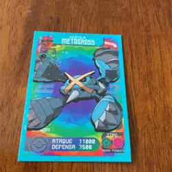 Pokemon Peru Pokedex Mega Metagross Cracked Ice - Image 2