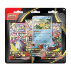Mega Evolution Psyduck 3 Pack Blister Sealed New Pokemon - Image 1