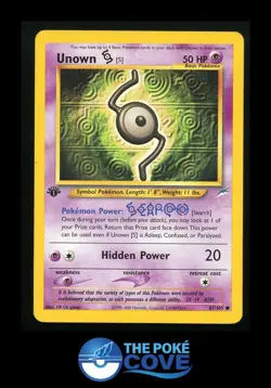 Unown [S] 87/105 | Neo Destiny 1st Edition | Pokemon Common | MP - Image 1