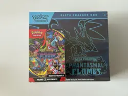 Pokemon Mega Evolution Phantasmal Flames Elite Trainer Box Booster Bundle - Image 1
