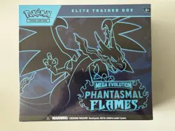 Pokemon Mega Evolution Phantasmal Flames Elite Trainer Box Booster Bundle - Image 2