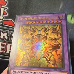 YuGiOh! INFO-EN033 The Unstoppable Exodia Incarnate 1st Edition Ultra Rare NM - Image 4