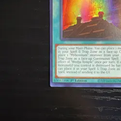 Wedju Temple Ultra Rare 1st Edition Yu-Gi-Oh Infinite Forbidden INFO-EN054 NM - Image 4