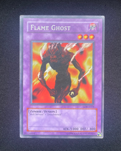 Flame Ghost - LOB-E023 - Rare - Unlimited Edition YuGiOh (MP) - Image 1