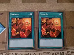 YUGIOH TCG 2X TRADE-IN LDK2-ENK28 COMMON 1ST EDITION - Image 1