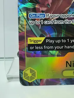 One Piece TCG Nico Robin OP09-107 Alternate Art English - Image 4