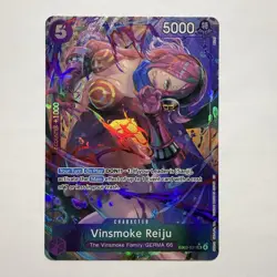 One Piece TCG Heroines Edition Vinsmoke Reiju Alternate Art EB03-031 Foil NM - Image 1