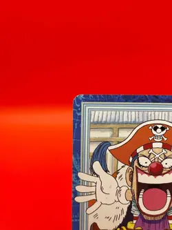 One Piece card buggy S14 Anime 2000 Japanese Game TCG Bandai Vintage - Image 2