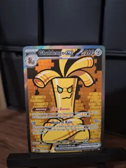 Pokemon Paradox Rift - GHOLDENGO EX - SPECIAL ILLUSTRATION RARE 252/182 - NM - Image 3