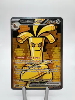 Gholdengo Ex & Gimmighoul IR SV04: paradox Rift Pokemon TCG NM - Image 2