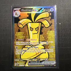 Gholdengo EX Special Illustration Rare Paradox Rift 252/182, NM Pokemon Card - Image 1