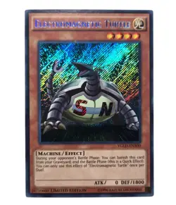Yugioh Electromagnetic Turtle YGLD-ENA00 Secret Rare 1st Edition NM - Image 1
