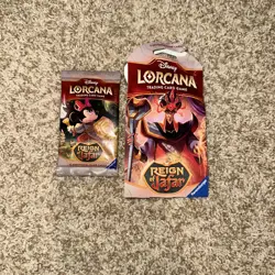 Disney Lorcana: Reign of Jafar Booster Pack 4 - 12 Cards Each - 1 OPENED 4050368981721 - Image 5