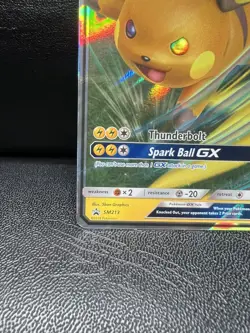 Raichu GX SM213 Hidden Fates Promo Pokemon Card 2019 - Image 2