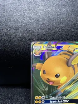 Raichu GX SM213 Hidden Fates Promo Pokemon Card 2019 - Image 4