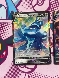 Pokemon TCG - Astral Radiance BUNDLE (x3) - Darkrai V, Dialga V, Wyrdeer V - NM - Image 2