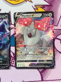 Pokemon TCG - Astral Radiance BUNDLE (x3) - Darkrai V, Dialga V, Wyrdeer V - NM - Image 4