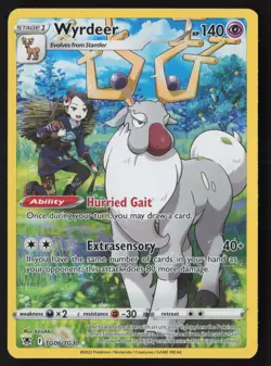 Wyrdeer - TG06/TG30 - Ultra Rare - Astral Radiance - Pokemon Card - LP - Image 1