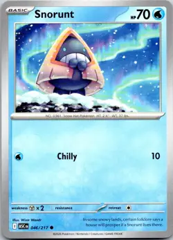 Pokemon Snorunt ME: Ascended Heroes (ASC) Normal 046/217 NM - Image 1