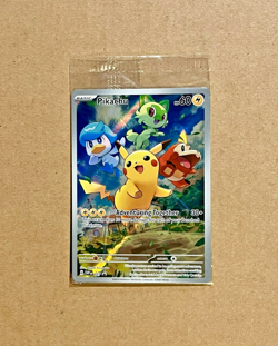 Pikachu Promo #027 Pokemon Paldea Evolved Full Art English - Image 1