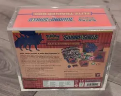 Pokemon TCG Sword and Shield Base Set ETB Elite Trainer Box Zacian, New - Sealed - Image 2