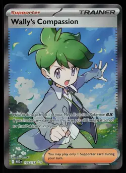 Wally's Compassion 176/132 - Pokemon Mega Evolution - Ultra Rare (NM) - Image 1