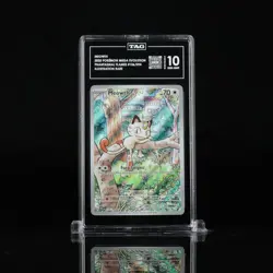 TAG 10 Meowth 106/094 - Pokemon Phantasmal Flames - Illustration Rare - Image 1
