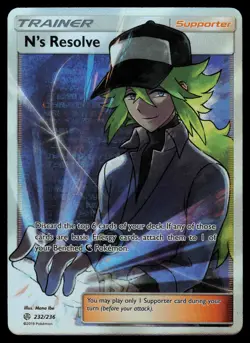 N's Resolve 232/236 - Pokemon Cosmic Eclipse - Ultra Rare (NM) - Image 1