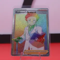2020 Pokemon TCG SWSH Sword & Shield Secret Rare 209/202 Professor's Research - Image 1