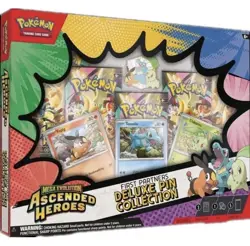 Pokemon TCG: Mega Evolution-Ascended Heroes First Partners Deluxe Pin Collection - Image 1
