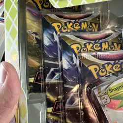 Pokemon TCG: Shaymin V Star Premium Collection Box New Factory Sealed 8 Boosters - Image 2