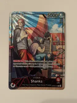 Shanks (2025 PSA Magazine Promo) OP09-001 One Piece Promotion Cards Foil - Image 1