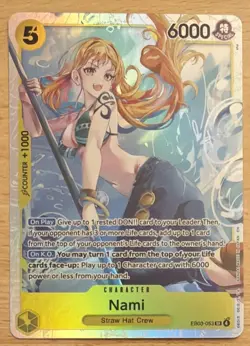 One Piece TCG Nami SR EB03-053 Heroines Edition English NM - Image 1