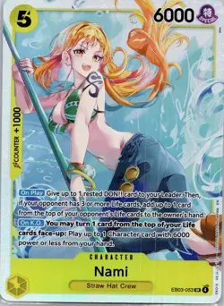 Nami (053) SR Extra Booster: One Piece Heroines Edition EB03-053 - Image 1