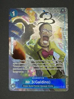 One Piece TCG The Best Vol. 2 PRB-02 - Mr.3(Galdino) OP09-056 R Alt Art - NM - Image 1
