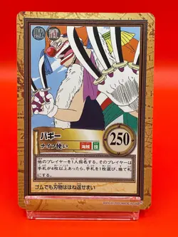 One Piece card buggy C55 Anime 2000 Japanese Game TCG Bandai Vintage - Image 1