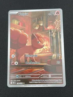 Vulpix 138/132 Pokemon TCG Mega Evolution Card NM/M Condition - Image 1