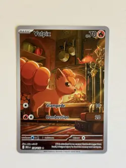Vulpix 138/132 Pokemon TCG Mega Evolution Card NM/M Condition - Image 1