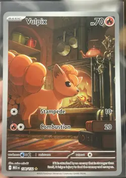 VULPIX - #138/132 - NM - ILLUSTRATION RARE - MEGA EVOLUTION - POKEMON ENG - Image 1