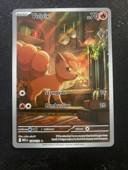 VULPIX 138/132 ILLUSTRATION RARE MEGA EVOLUTION POKEMON NM - Image 1