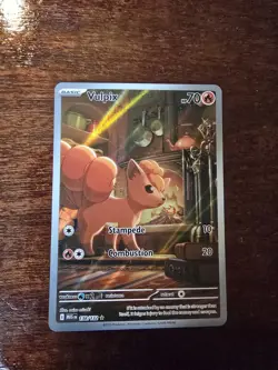 Vulpix 138/132 Pokemon Mega Evolution Illustration Rare NM/M Condition - Image 1