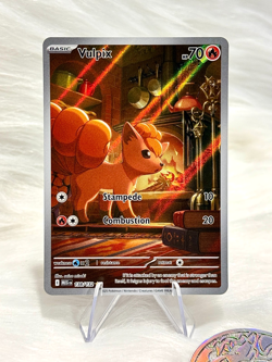 Vulpix Illustration Rare - 138/132 - Mega Evolution base set - Pokemon - Image 1